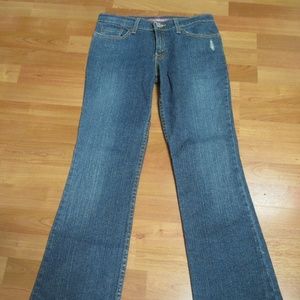 LEVIS Super Low Boot Cut 518 Size 3 Medium Denim